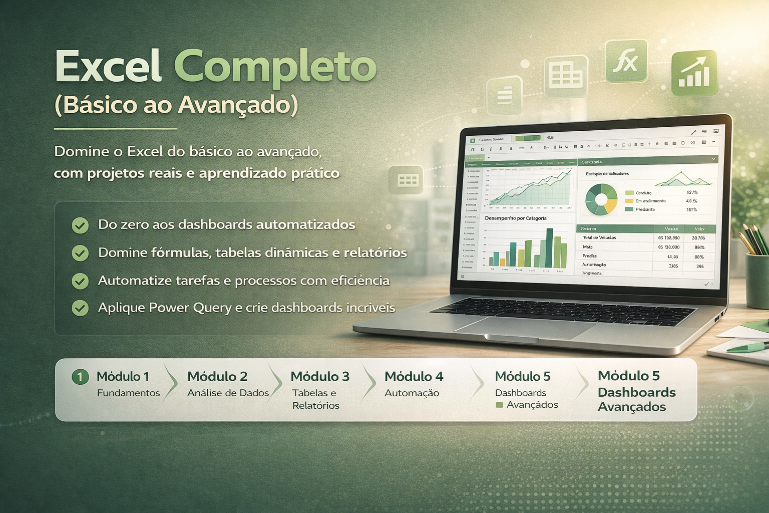Excel Completo (Básico ao Avançado)