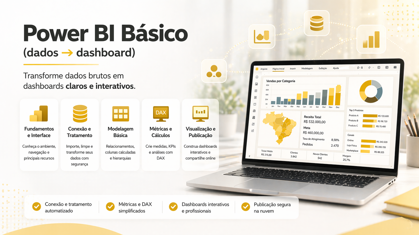 Power BI Básico (do zero ao dashboard)